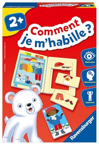Ravensburger - Educational Game - How Do I Dress? - Observation, Manipulation, Language - Development of autonomy - Puzzle for children aged 2 years from 2 years - 24031 - Image 3