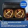 Philips Air Fryer 1000 Series Flexible Basket with Removable Divider - 7.1L, RapidAir Technology, 10 Cooking Modes, 90% Less Fat, Compact Design, HomeID Application (NA154/00) - Image 7