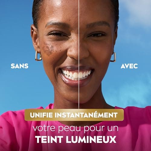 NIVEA Luminous 630 CC Fluide anti-taches FPS30 Teinte Foncée (1 x 40 ml), CC Crème teint unifié, Fond de teint couvrant imperfections, Soin visage teinté anti-âge correcteur réducteur de taches - Image 5