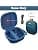 Aenllosi For Bose New Portable Bluetooth Speaker SoundLink Micro 2nd Gen Hard Carrying Case, Case Only, Navy Blue - Image 4