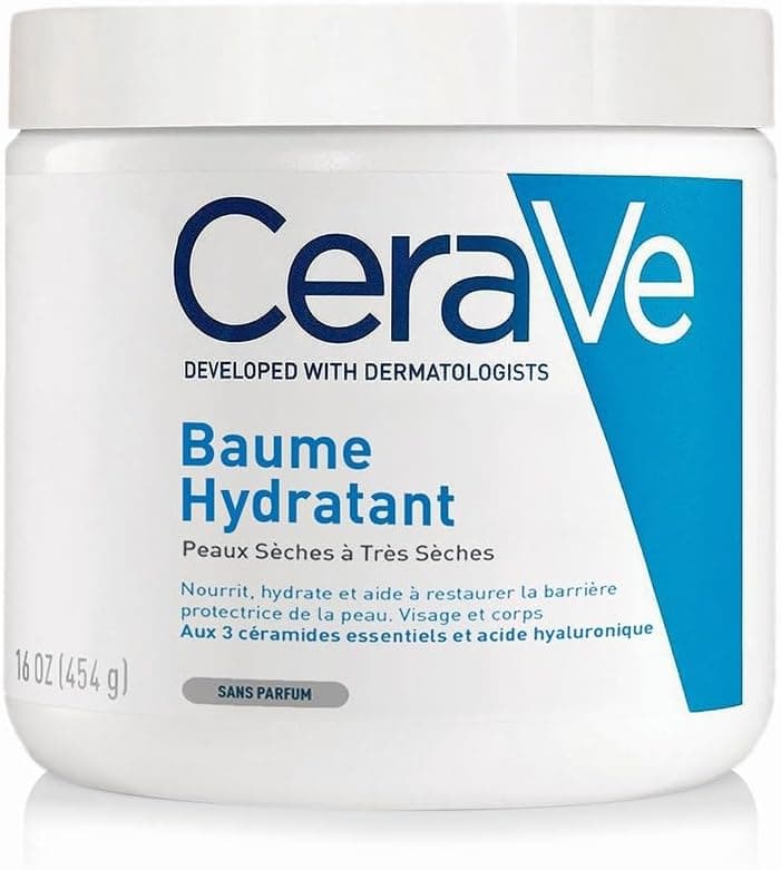 Cerave - Crème hydratante pour le visage et le corps pour peaux sèches et très sèches - 454 g - Image 1