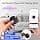 Air Tracker Tag Android, Bluetooth Object Locator Compatible with Google "Find Hub", Android Smart Tag with 2 Silicone Protective Covers for Suitcases/Wallets/Keys (Black, 2 Pieces) - Image 3