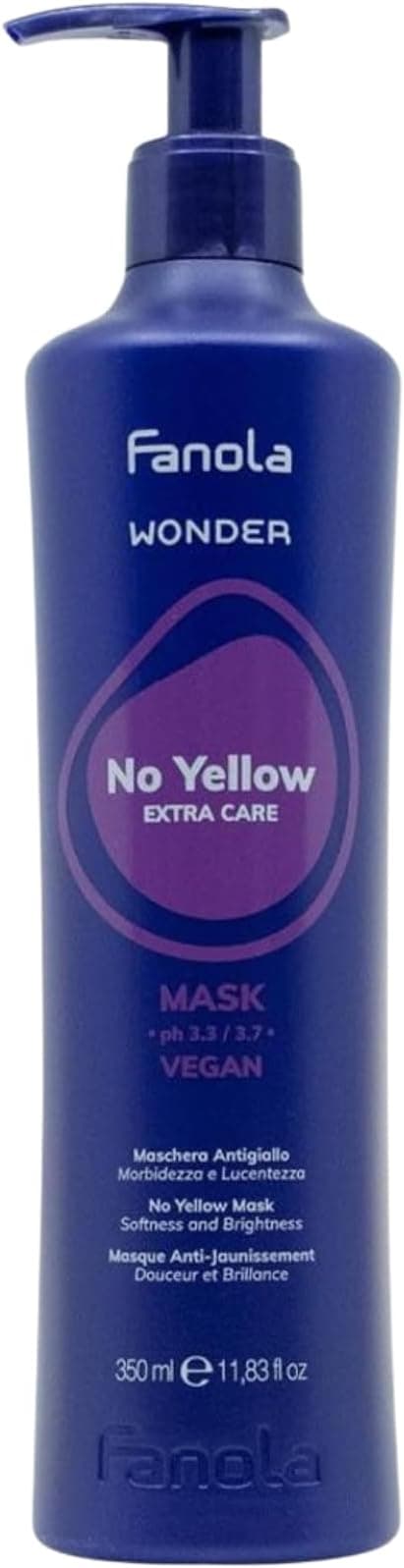 Maschera antigiallo Wonder No Yellow 350 ml FANOLA - Image 1
