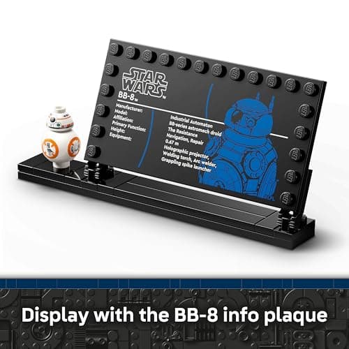 LEGO BB8 Star Wars 75452 Lego Star Wars The Astromech Droid BB-8 with Printed Tile - Image 6