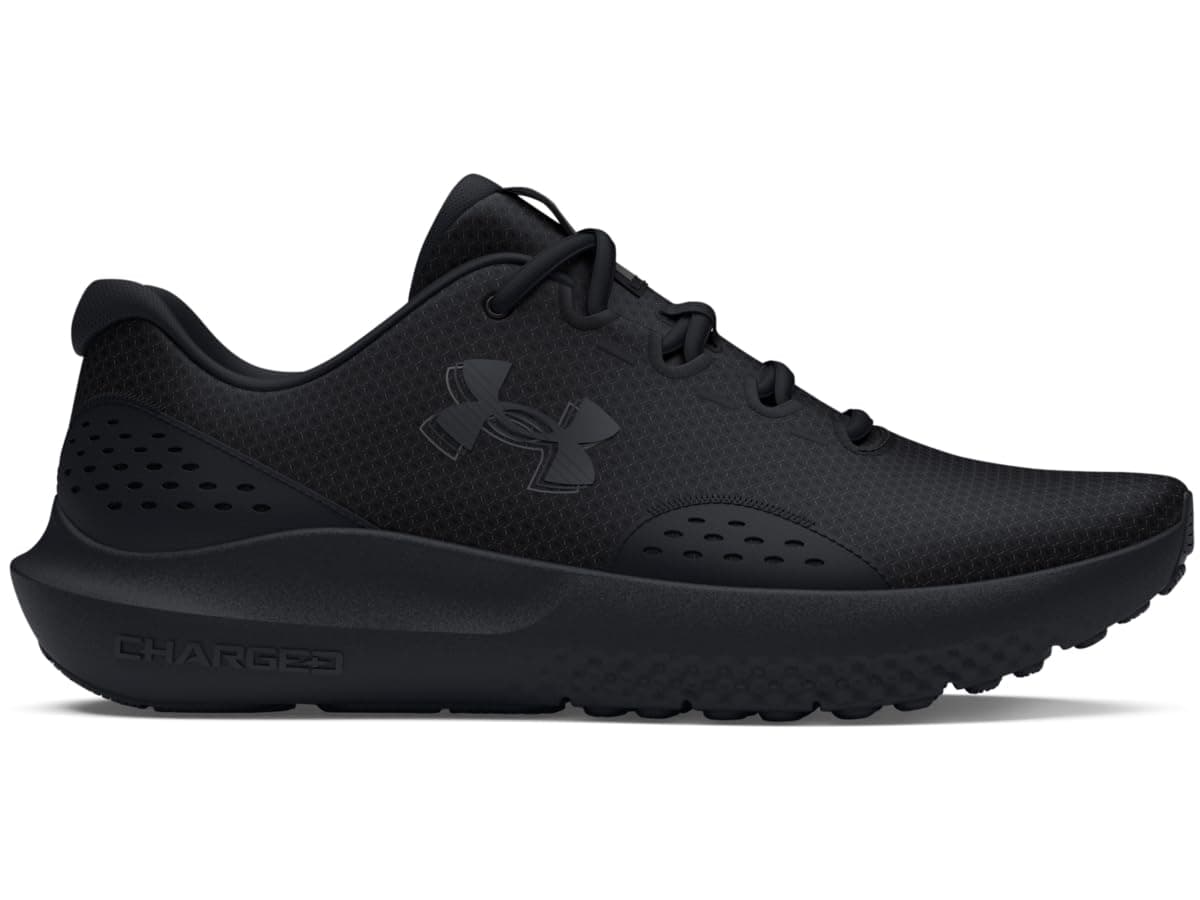 Under Armour UA Charged Surge 4 Chaussures de sport pour hommes, baskets légères et respirantes, noir 46 - Image 7