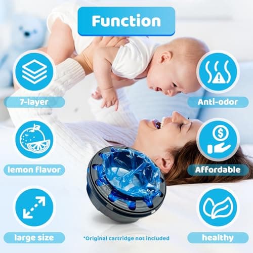 Baby Nappy Bin, 12 Pieces Refill Nappy Bin, Baby Refill Nappy Bin Bag Compatible with Tommee Tippee, Angelcare, Genie Litter Locker, 7 Protective Layers - Image 6