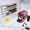 Adhesive Nespresso Capsule Holder for 40 Pods 40.5 x 21.8 cm Compatible Original Line Ideal for Walls/Kitchens – Installation Without Drilling - Image 4