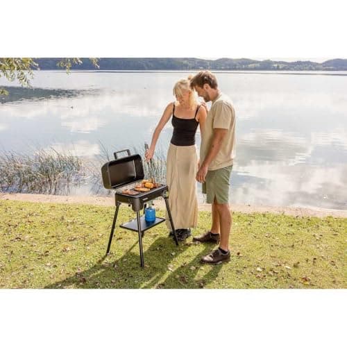 Campingaz Tour & Grill S Gas Barbecue | Can Be Used as Table or Free Standing Barbecue | Portable Barbecue with Lid & Removable Feet | for Camping, Balcony and Patio | 2400 W - Image 8