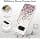 RALEAVO Case Compatible with Google Pixel 9/9 Pro, Transparent Silicone Case with Flowers Pattern for Pixel 9/9 Pro-Safflower - Image 4