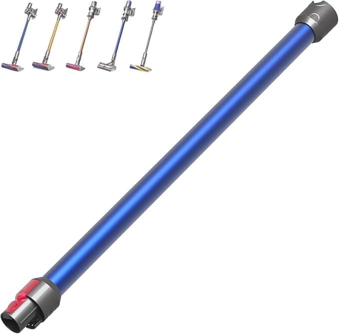 Telescopic Tube for Dyson V7 V8 V10 V11 V15, Telescopic Quick Release Handle for Dyson Vacuum Cleaner Extension Tube Accessory 72 cm - Blue - Image 1