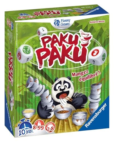 Ravensburger - Paku Paku - Party Game - Dice Game - Game of skill - with Family or Friends - from 8 years - from 2 to 8 Players - 26726 - Mixed - French Version - Image 4