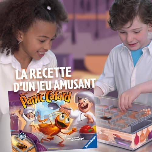 Ravensburger - Panic Cockroach - Board Game 5 Years and Up - Fun Speed Game with Electronic Cockroach - 2 to 4 Players - French Version - 21443 - Image 4