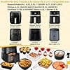 Hot Air Fryer Accessories Accessories for Russell Hobbs 4L 4.3L 5.5L Philips Airfryer 2000 Series NA220 NA229 4.2L HD9270 6.2L with Silicone Mold Baking Paper Baking Mould - Image 4