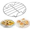 CHICHENG Steamer Rack Set for Instant Pot Accessories, Stainless Steel Steaming Rack for Instant Pot, Egg Steam Rack Stand Cooking Food Holder Air Fryer Accessory for Pressure Cooker (3 Steam Rack) - Image 5