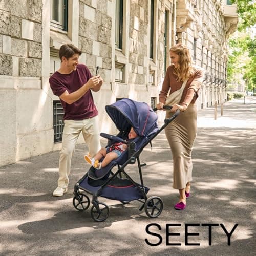Chicco Trio Seety, Trio 3-in-1 with Stroller, Carrycot and Baby Car Seat 40-80 cm, Includes Seety Pushchair with Ultralight Frame, Modular System Lightweight and Compact, 0 Months - 4 Years - Image 3