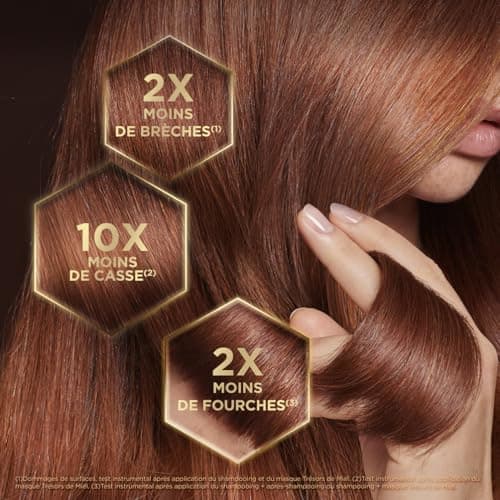 Garnier Ultra Doux Trésors de Miel - Replenishing Hair Routine - Shampoo, Conditioner & Mask - With Beeswax & Acacia Honey - For Fragile & Brittle Hair - Image 7