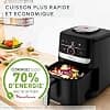 Moulinex Easy Fry Silence, air fryer 5L, 1.5 kg, Silence Technology, Easy Clean & Store System, Smart Stepper Interface, Black, EZ5728F0 - Image 7