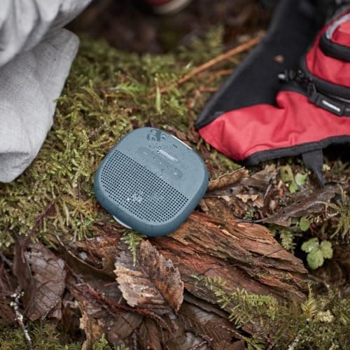 Bose SoundLink Micro Bluetooth Speaker: Small Waterproof Portable Speaker with Microphone, Slate Blue - Image 7
