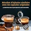 CAPMESSO Nespresso capsule vertuo compatibili reusable coffee capsules to reuse Vertuoline pods, refillable Vertuo capsules on all Ver machines (3 PCS Silicone Caps) - Image 3