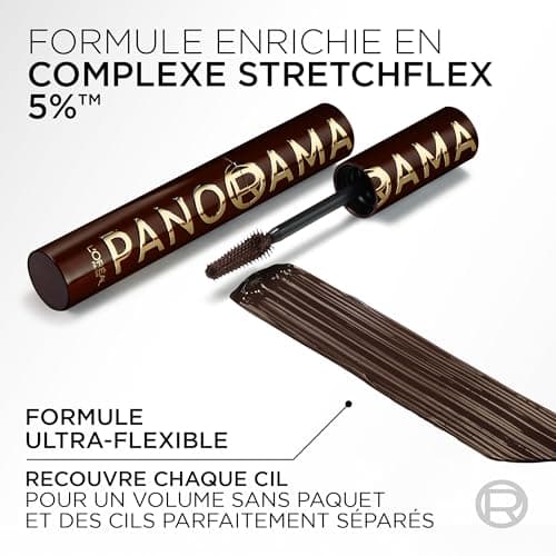 L'Oréal Paris Panorama Volume Millions of Lashes Brown Leather 10ml - Image 7