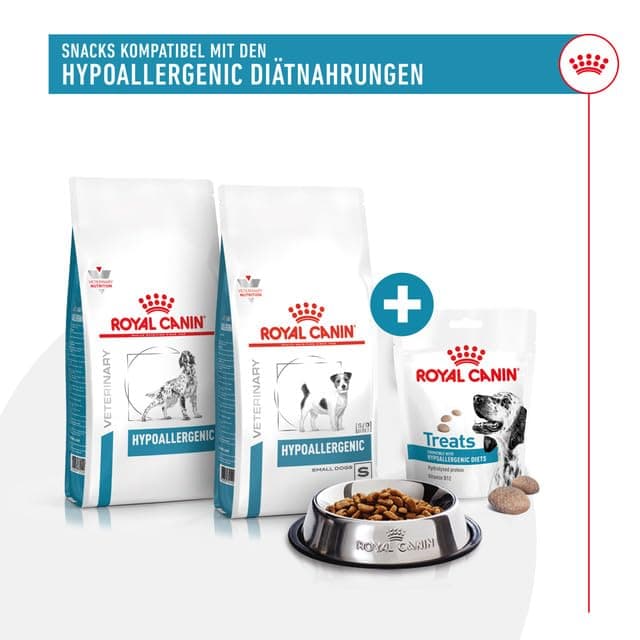 Royal Canin Veterinary Hypoallergenic Treats | 230g | Snacks for Adult Dogs of All Sizes & Breeds | Resealable Bag | Hydrolyzed Protein - Image 8