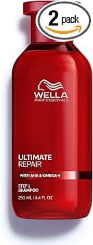 Wella Professionals Repair and Rebuild Professional Hair Care Duo for All Types of Hair Damage, Ultimate Repair Shampoo 250ml & Conditioner 200ml - Image 1