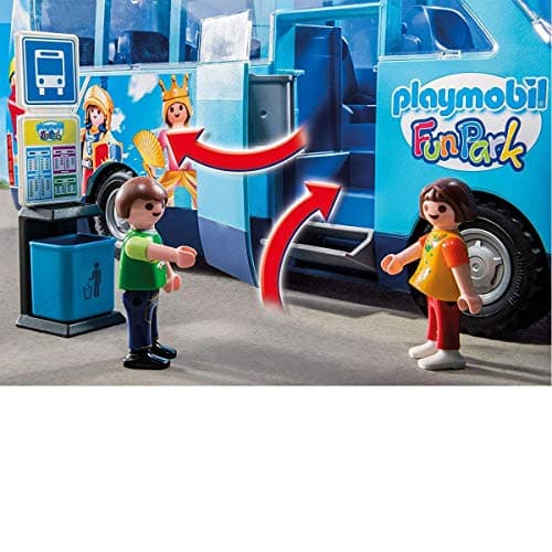 Playmobil - 9117 - Fun Park Bus / Coach - Limited Edition - Image 4