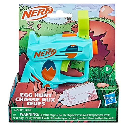 Nerf Elite 2.0 Easter Egg Hunt Gun, 2 Nerf Elite Darts, Shoot To Prime, Foam Spring Toy for 8 Year Old Boys and Girls - Image 4