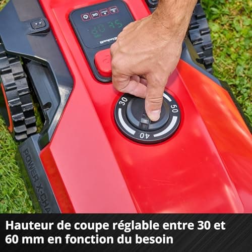 Einhell FREELEXO 500 Power X-Change Robot-Lawnmower (18 V, Mobile App Control, IPX5, Over-The-Air (OTA) Updates by WiFi, with Installation Material for 500 m² and 2.5 Ah Plus Battery) - Image 7