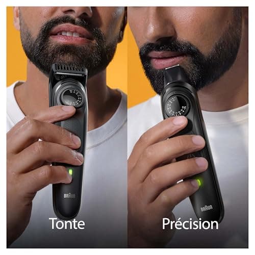Braun Tondeuse À Barbe Series 5 BT5430, Tondeuse Pour Hommes Avec Outils De Stylisation, 100 Minutes D’autonomie - Image 8