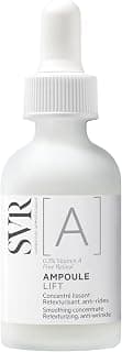 SVR – Ampoule [A] Lift 24 – Gamme [A] – Sérum lissant anti-rides & grains de peau – Pour premières rides, teint irrégulier – Rétinol 0,3 %, NovoRetin™, niacinamide & céramides – 30 ml
