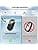 2 Pack Samsung Galaxy SmartTag2 (2023) Stand - IPX8 Waterproof SmartTag2 Case with 3M Adhesive Shock and Scratch Resistant for Galaxy SmartTag 2 Loss Locator Black+Black - Image 5