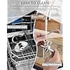 HOMGEN Stainless Steel Dough Hook-Kneader Hook for Kitchenaid-Stainless Steel Kneader Hook Accessories for 4.5-5 Qt, Dishwasher Safe (Replaces K45DH) - Image 7