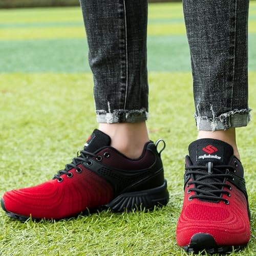 Trail Shoes Men's Running Shoes Men's Hiking Shoes Trekking Outdoor Trainers Non-Slip Breathable Lightweight Walking Shoes - Image 8