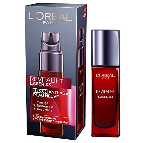 L'Oréal Paris - Revitalift Laser X3 - Triple Action Multi-Correction Anti-Aging Face Serum - With Hyaluronic Acid and Pro-Xylane Concentrate (3%) - For All Skin Types - 30ml - Image 5