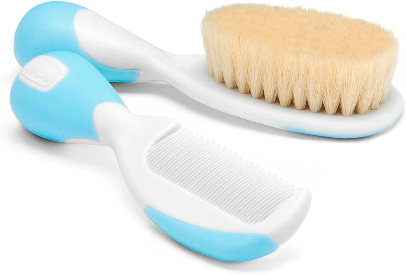 CHICCO - Light blue comb and brush