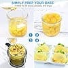 GoMaihe 4 PCS Ice Cream Containers For Ninja Creami Ice Cream Maker: Accessories For Ice Machines For NC301 NC300 NC299AMZ Series - BPA Free - Dishwasher Safe - Image 6