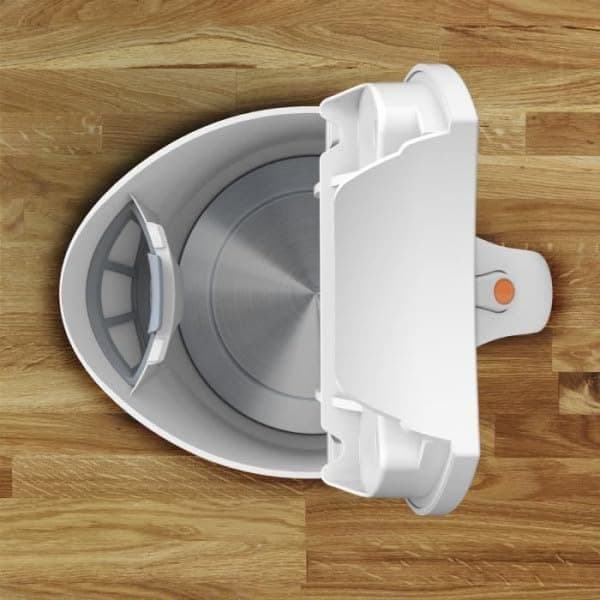 Tefal Justine BF512011 Cordless Electric Kettle, Capacity 1.2 L, Hidden Resistor, Visible Water Levels, 360° Rotating Base, Anti-Limescale Filter, Justine BF512011 - Image 3