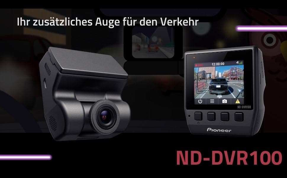 Pioneer Car Multimedia ND-DVR100 On-Board Camera - Image 3