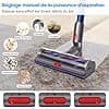 V11 High Torque Replacement Cleaning Head for Dyson V11, V15, V10, V8 and V7 Vacuum Cleaners, Anti-Tangle Brush Head Accessories Suitable for Carpet and Hard Floors - Image 4