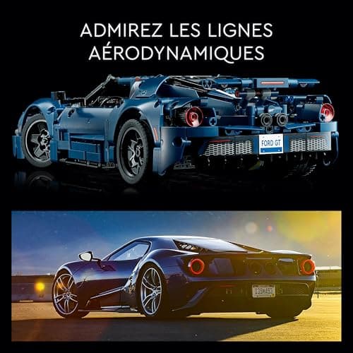 LEGO 42154 Technic Ford GT 2022, Maquette de Voiture pour Adultes à Construire, Échelle 1:12 avec Caractéristiques Authentiques, Set de Collection Avancé - Image 4