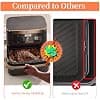 Air Fryer Mould, Air Fryer Accessories for Ninja Foodi Flexdrawer 10.4L AF500EU, 3-Piece Set, Silicone Mat for Fryer, Ninja Air Fryer Mould, Air Fryer Accessories - Image 4