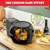 Tefal Actifry & Grill Genius Fryer without Oil, Grill Function, 9 Automatic Menus, Grill Included, Digital Recipe Book, Made in France, Air Fryer FZ775810 - Image 4