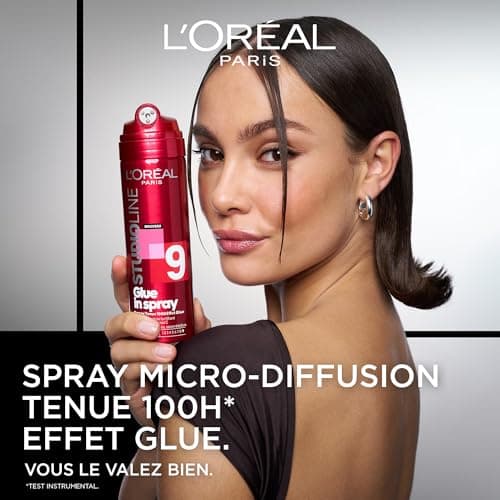 L'Oréal Paris - Styling Spray 100h* Glue Effect - Extreme Fixation - Precise Application Micro-Diffusion - Fortifying Complex - Studio Line - Image 3