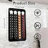 Capsule Holder Compatible with Original Nespresso Magnetic Capsule Dispenser No Drilling for 40 Coffee Capsules - Image 3