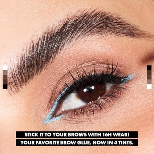 NYX Professional Makeup The Brow Glue, Tinted Eyebrow Fixing Glue, Vegan Formula, Natural Finish, Brush Applicator, The Brow Glue, Shade : Transparent (01) - Image 7