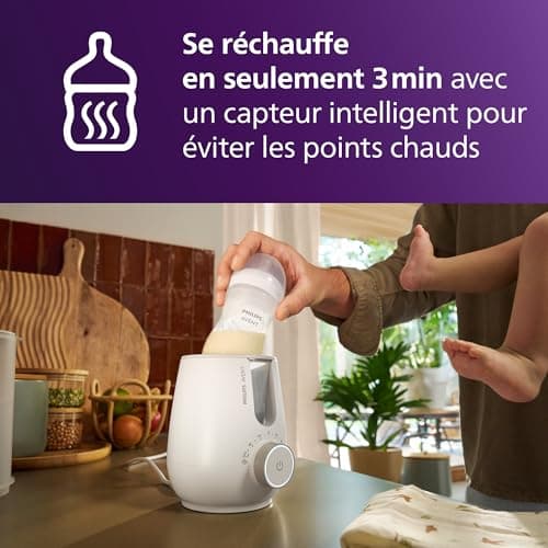 PHILIPS Avent Premium 2-in-1 Hospital Compliant Water Bath Bottle Warmer and Steriliser with Intelligent Temperature Sensor, SCF359/00 - Image 3