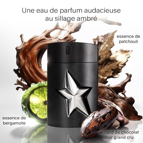 MUGLER - A*MEN FANTASM Eau De Parfum Rechargeable Pour Lui - Parfum Pour Homme - Gourmand, Aromatique et Ambré - Tenue Longue Durée - Spray Vaporisateur - Image 3
