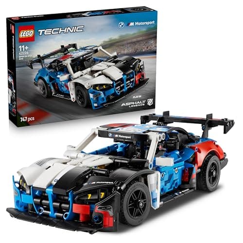 LEGO Technic Voiture de Course BMW M4 GT3 Evo - Jouet - Maquette avec Moteur V6, Direction & Portes Ouvrantes - Cadeau Gaming pour Garçon dès 11 Ans ou Ado Fan de Sport Automobile 42226 - Image 3