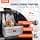 VEVOR Dog Car Seat Small 12kg Dog Booster Seat with Support Frame Safety Clip On Leash Cotton Padding Pet Bed Grey - Image 3
